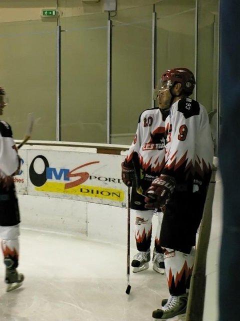 Photo hockey reportage Amical : Dijon - Neuilly  