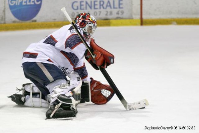 Photo hockey match Rouen - Grenoble  le 27/02/2010