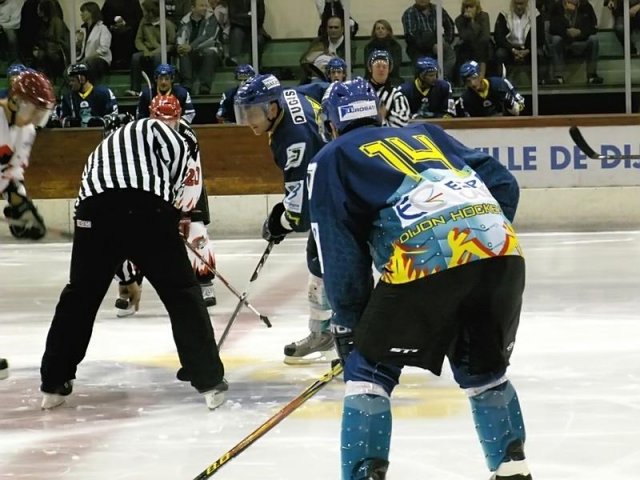 Photo hockey reportage Amical : Dijon - Neuilly  