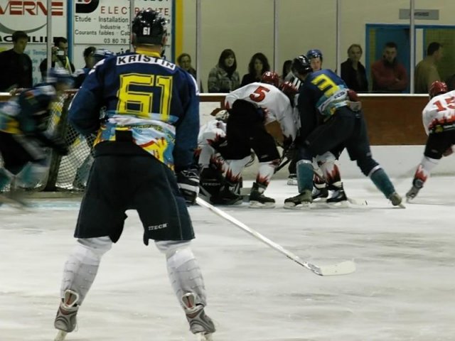 Photo hockey reportage Amical : Dijon - Neuilly  