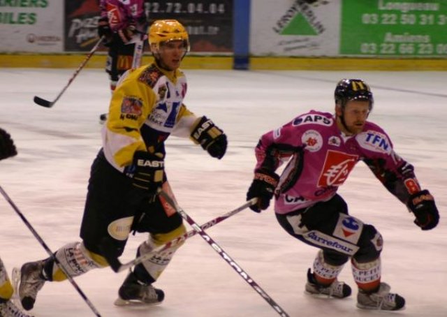 Photo hockey match Amiens  - Strasbourg  le 02/03/2010