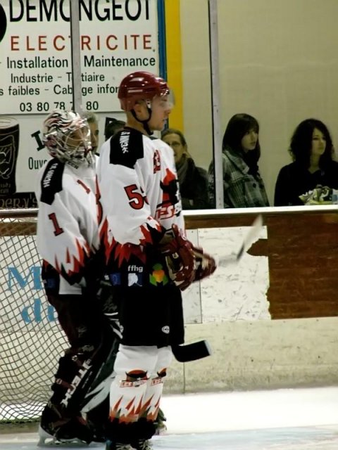 Photo hockey reportage Amical : Dijon - Neuilly  