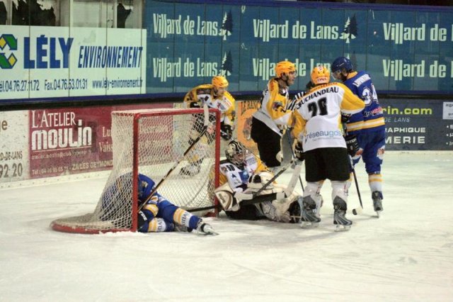 Photo hockey match Villard-de-Lans - Strasbourg  le 09/03/2010