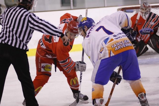 Photo hockey match Cholet  - Clermont-Ferrand le 13/03/2010