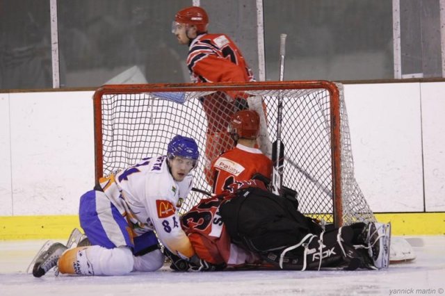 Photo hockey match Cholet  - Clermont-Ferrand le 13/03/2010