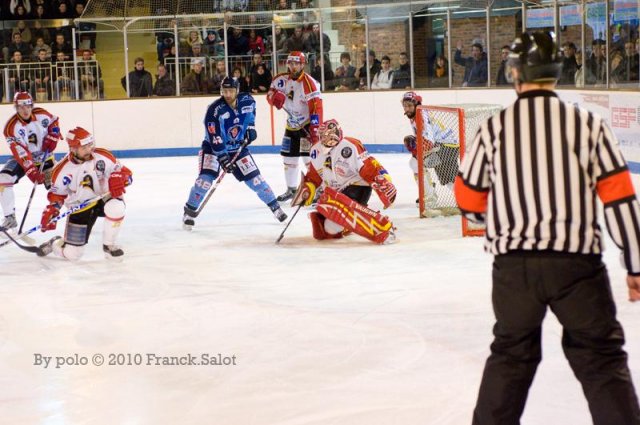 Photo hockey match Angers  - Morzine-Avoriaz le 16/03/2010