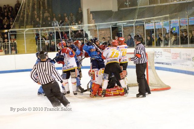 Photo hockey match Angers  - Morzine-Avoriaz le 16/03/2010