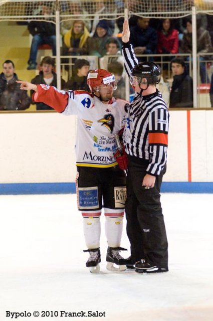 Photo hockey match Angers  - Morzine-Avoriaz le 16/03/2010