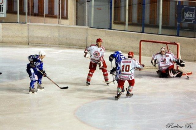 Photo hockey match Reims - Courbevoie  le 13/03/2010