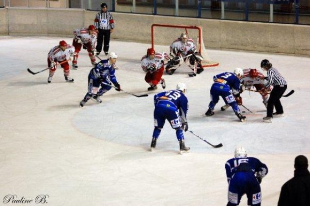 Photo hockey match Reims - Courbevoie  le 13/03/2010