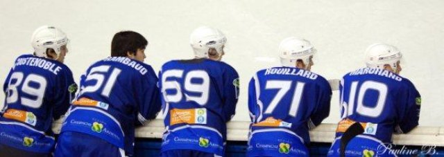 Photo hockey match Reims - Courbevoie  le 13/03/2010
