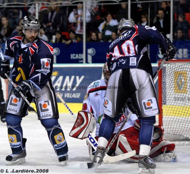 Photo hockey match Grenoble  - Briançon  le 21/03/2008