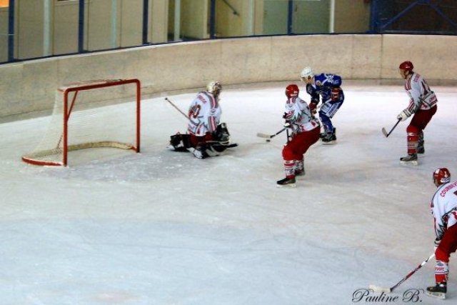 Photo hockey match Reims - Courbevoie  le 13/03/2010