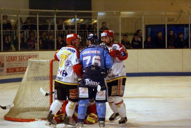 Photo hockey match Angers  - Morzine-Avoriaz le 16/03/2010