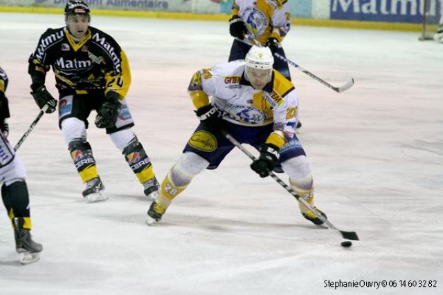 Photo hockey match Rouen - Chamonix  le 16/03/2010