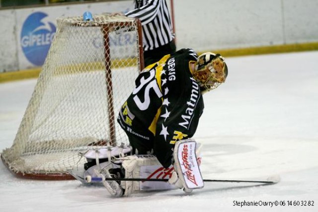 Photo hockey match Rouen - Chamonix  le 16/03/2010