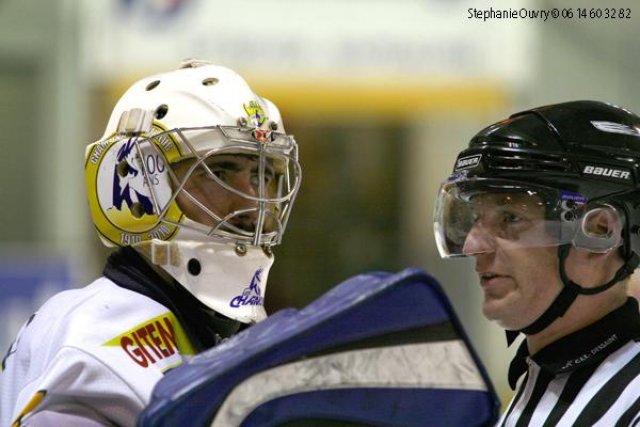 Photo hockey match Rouen - Chamonix  le 16/03/2010