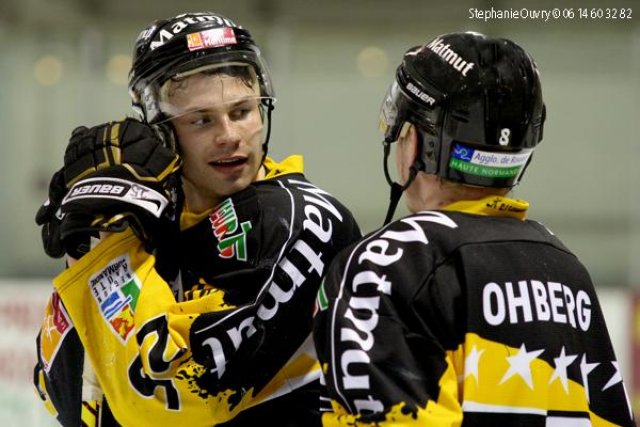 Photo hockey match Rouen - Chamonix  le 16/03/2010