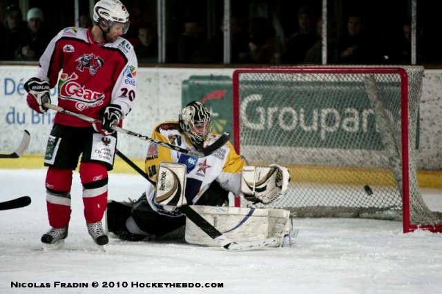 Photo hockey match Briançon  - Strasbourg  le 16/03/2010