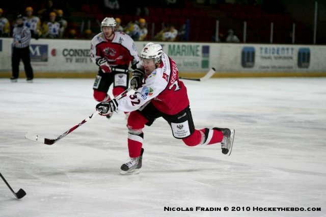 Photo hockey match Briançon  - Strasbourg  le 16/03/2010