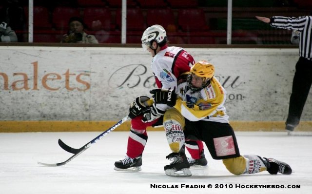 Photo hockey match Briançon  - Strasbourg  le 16/03/2010