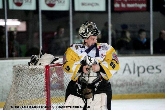 Photo hockey match Briançon  - Strasbourg  le 16/03/2010