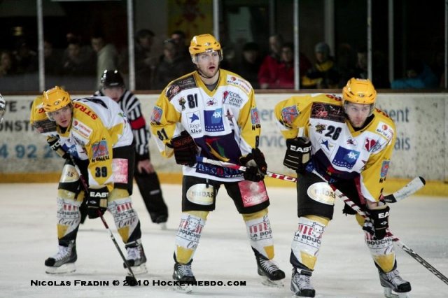 Photo hockey match Briançon  - Strasbourg  le 16/03/2010