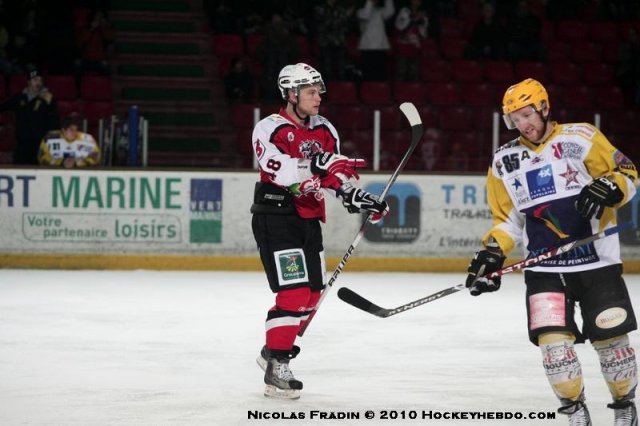 Photo hockey match Briançon  - Strasbourg  le 17/03/2010