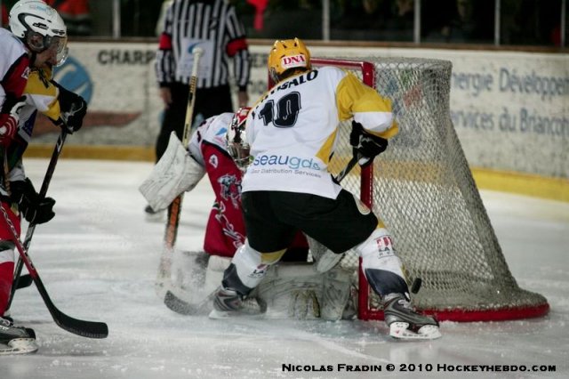 Photo hockey match Briançon  - Strasbourg  le 17/03/2010