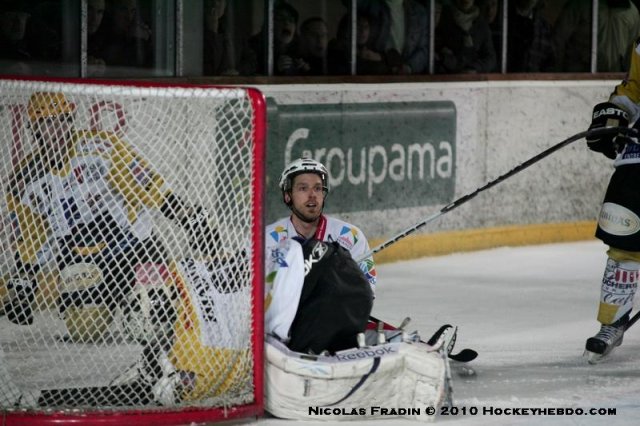 Photo hockey match Briançon  - Strasbourg  le 17/03/2010