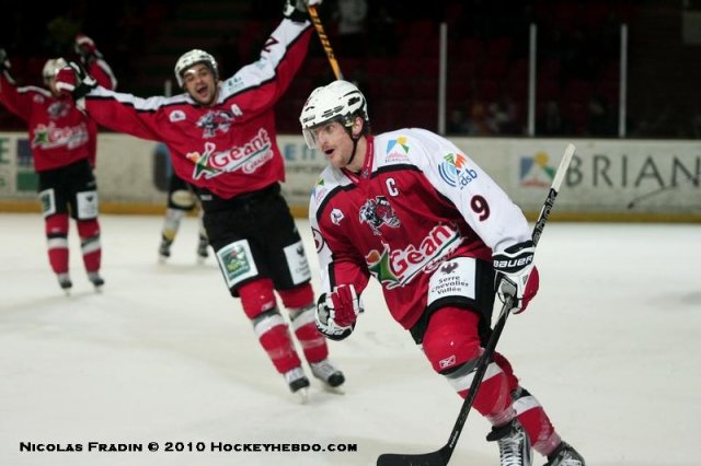 Photo hockey match Briançon  - Strasbourg  le 17/03/2010