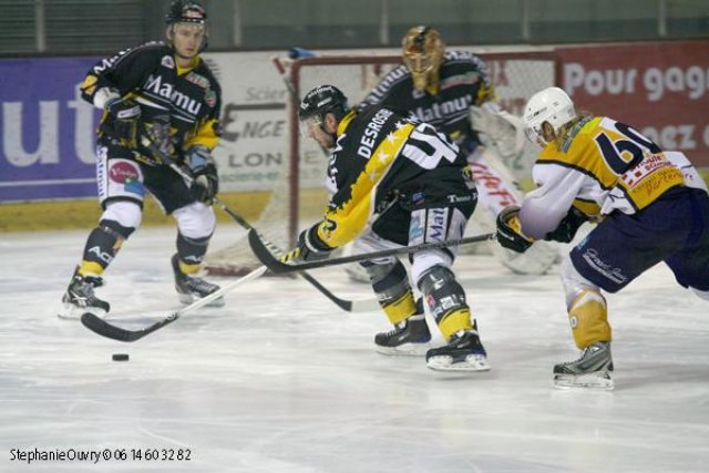 Photo hockey match Rouen - Chamonix  le 17/03/2010