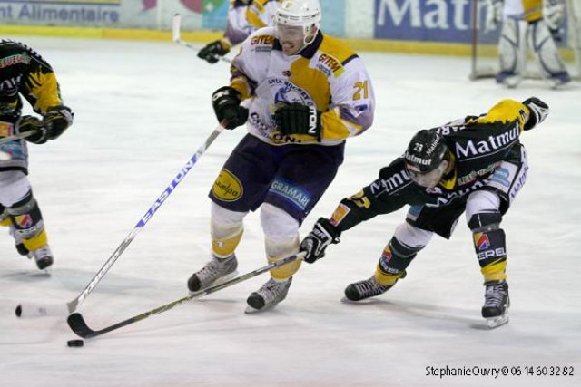 Photo hockey match Rouen - Chamonix  le 17/03/2010