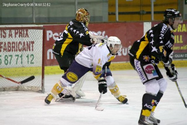 Photo hockey match Rouen - Chamonix  le 17/03/2010