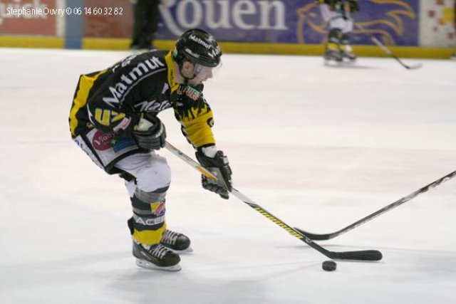 Photo hockey match Rouen - Chamonix  le 17/03/2010