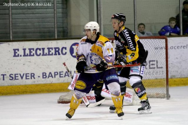 Photo hockey match Rouen - Chamonix  le 17/03/2010