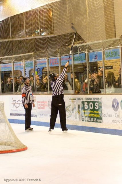 Photo hockey match Angers  - Morzine-Avoriaz le 17/03/2010