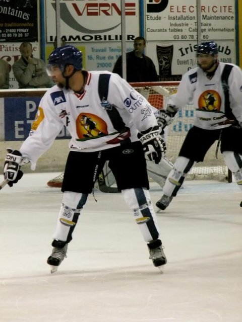 Photo hockey match Dijon  - Mont-Blanc le 09/09/2008