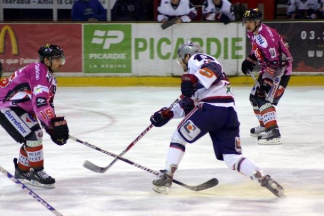Photo hockey match Amiens  - Grenoble  le 17/03/2010
