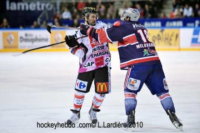 Photo hockey match Grenoble  - Amiens  le 19/03/2010