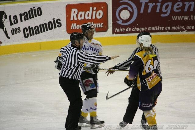 Photo hockey match Chamonix  - Rouen le 19/03/2010