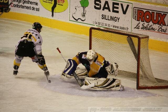 Photo hockey match Chamonix  - Rouen le 19/03/2010