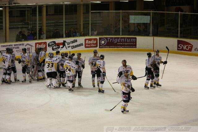 Photo hockey match Chamonix  - Rouen le 19/03/2010