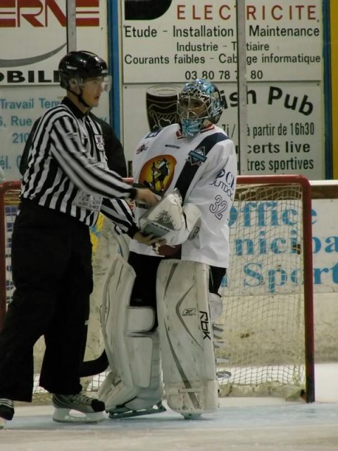 Photo hockey match Dijon  - Mont-Blanc le 09/09/2008