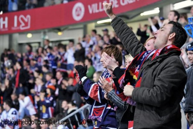 Photo hockey match Grenoble  - Amiens  le 20/03/2010