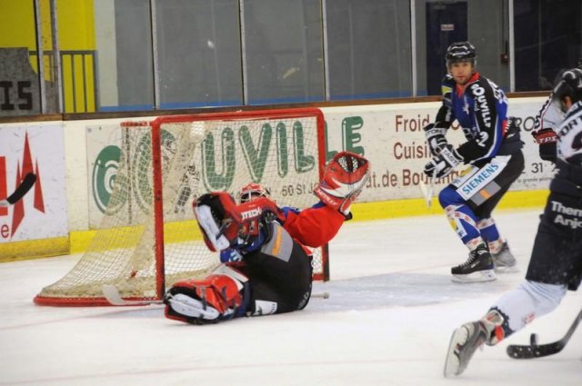 Photo hockey match Caen  - Angers  le 09/09/2008