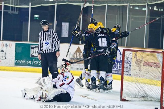 Photo hockey match Strasbourg  - Briançon  le 20/03/2010