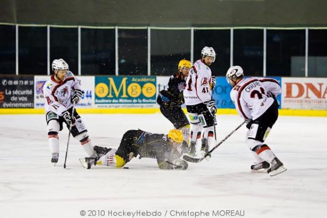 Photo hockey match Strasbourg  - Briançon  le 20/03/2010