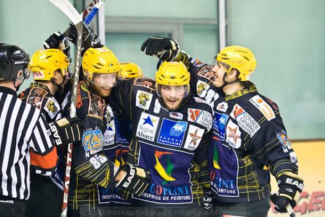 Photo hockey match Strasbourg  - Briançon  le 19/03/2010