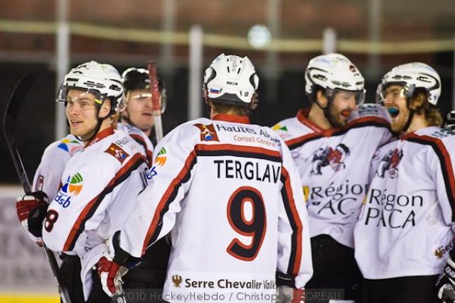 Photo hockey match Strasbourg  - Briançon  le 19/03/2010